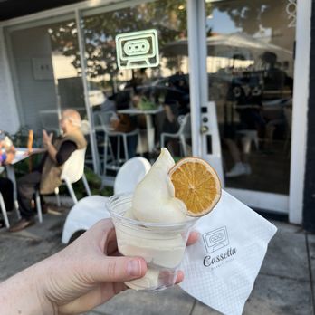 Cassetta - Soft serve orange - Coffee & Tea Near Me - Beverly Hills, California Cassetta - Soft serve orange - Coffee & Tea Near Me - Beverly Hills, California