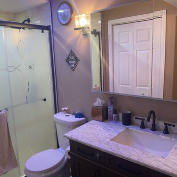 J’s Precise Remodeling - Downstairs bathroom - General Contractors Near Me
