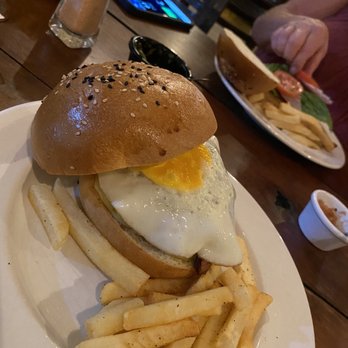santo fuego - Brazilian style burger - with a fried egg - Restaurants Near Me