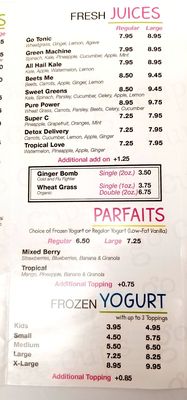 Menu photo 5 Go Cups New York, NY
