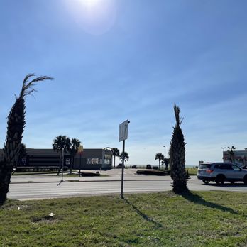 McDonald's - View of McD's from across Seawall Blvd. you can see the Gulf of Mexico behind it! - Fast Food Near Me - Galveston, Texas McDonald's - View of McD's from across Seawall Blvd. you can see the Gulf of Mexico behind it! - Fast Food Near Me - Galveston, Texas