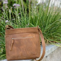 Roma Leather - Crazy horse concealed carry crossbody 9007