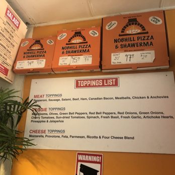 Nobhill Pizza & Shawarma - Toppings and pizza sizes - Pizza Near Me - San Francisco, California Nobhill Pizza & Shawarma - Toppings and pizza sizes - Pizza Near Me - San Francisco, California