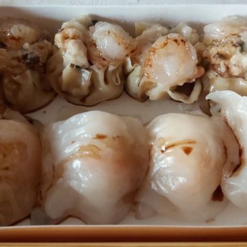 Yue Club - Har Gow and Sui Mai, with a splash of soy sauce - Dim Sum Near Me - Alameda, California Yue Club - Har Gow and Sui Mai, with a splash of soy sauce - Dim Sum Near Me - Alameda, California