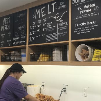 Melt Ice Creams - Prices and fresh made cones - Ice Cream & Frozen Yogurt Near Me - Fort Worth, Texas