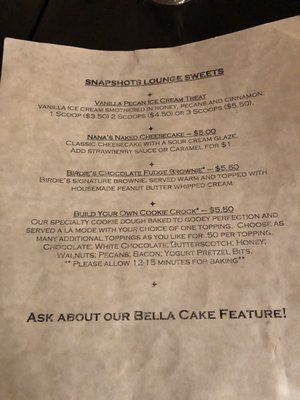 Menu photo 4 Snapshots Lounge Granville, OH Menu photo 4 Snapshots Lounge Granville, OH