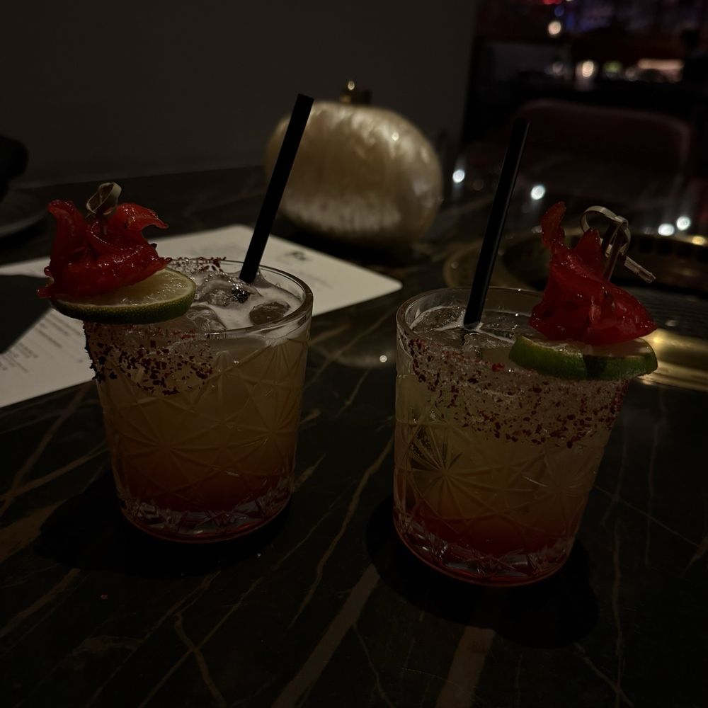 Bae Korean Grill - Simhwang Sunrise cocktails - Korean Near Me - Hollywood, Florida
