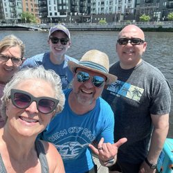 Cream City Boats LLC - After the ride with Matt from Cream City Boats.