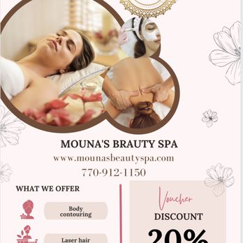 Mouna's Beauty Spa - We curate and customize each luxurious treatment! - Waxing Near Me - Alpharetta, Georgia Mouna's Beauty Spa - We curate and customize each luxurious treatment! - Waxing Near Me - Alpharetta, Georgia