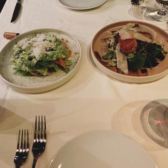 Boca - Bibb salad & scallop with brussel sprouts - Italian Near Me - Cincinnati, Ohio