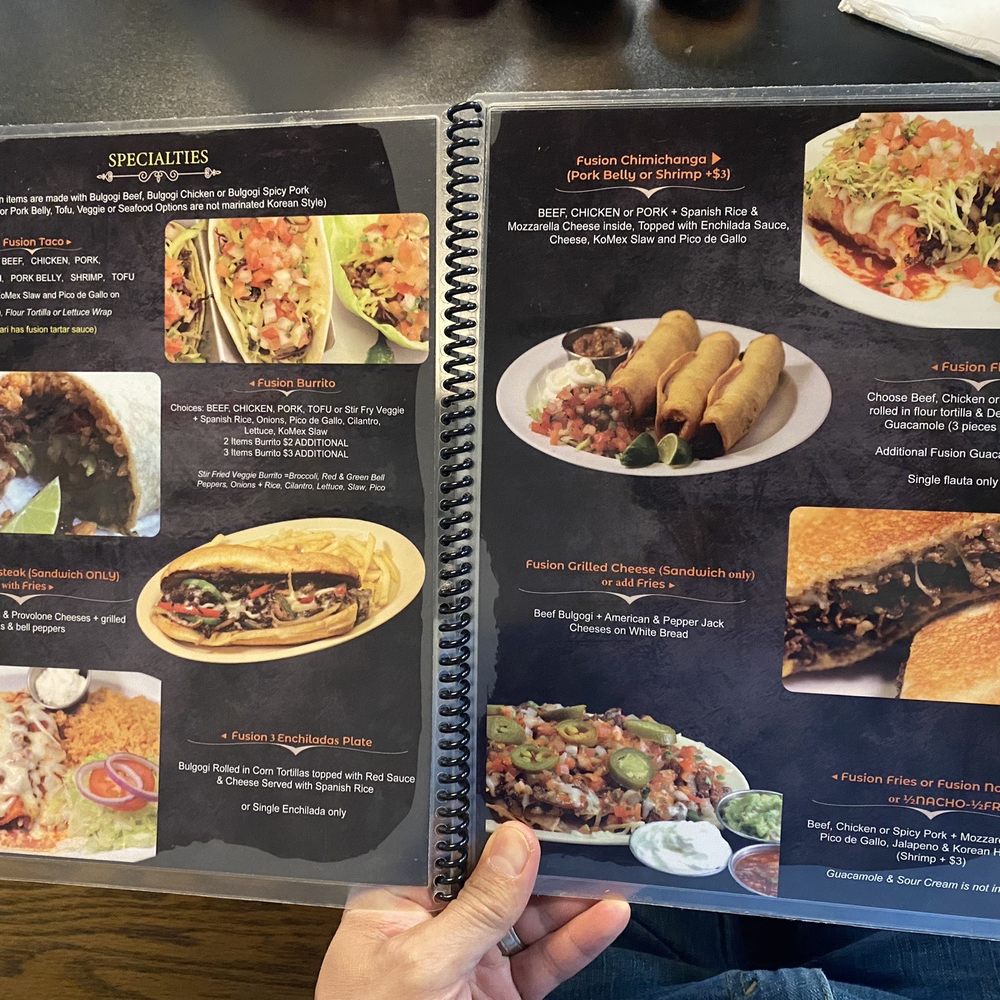 KoMex Fusion - Menu - Mexican Near Me - Las Vegas, Nevada KoMex Fusion - Menu - Mexican Near Me - Las Vegas, Nevada