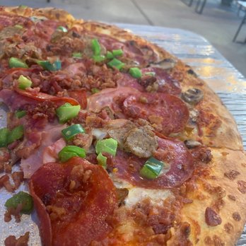 Freetail Brewing - Meat pizza - Pubs Near Me - San Antonio, Texas