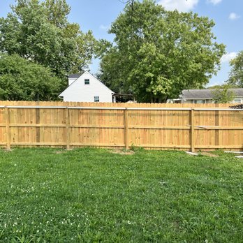 Ergeon - Back left corner. No corner post - Fences & Gates Near Me - Atlanta, Georgia