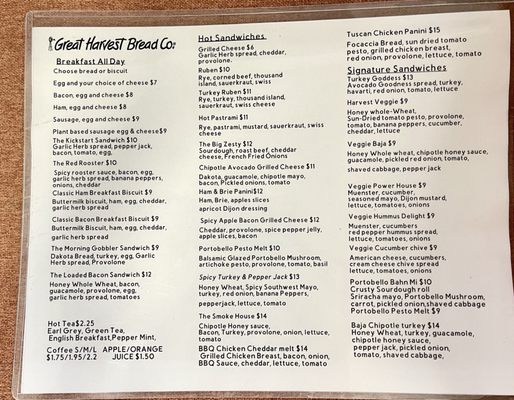 Menu photo 3 Great Harvest Bread Columbia, MD Menu photo 3 Great Harvest Bread Columbia, MD