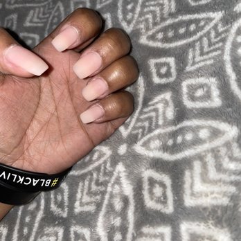 Sunflower Nails - My nails after I reshaped and thinned them out. - Nail Salons Near Me - Alexandria, Virginia Sunflower Nails - My nails after I reshaped and thinned them out. - Nail Salons Near Me - Alexandria, Virginia