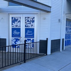 Tiburon Town Hall - Petite Left Bank coming soon, so excited!  Formerly New Morning Cafe + ice cream parlor space.