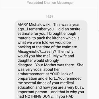 Arrow Moving - The account he messaged me from - Movers Near Me - Mine Hill, New Jersey Arrow Moving - The account he messaged me from - Movers Near Me - Mine Hill, New Jersey