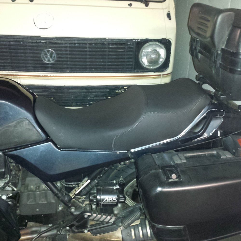 BMW K75RT seat. BMW K75RT seat.