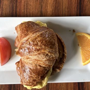 Waioli Kitchen and Bake Shop - Egg&cheese croissant - Breakfast & Brunch Near Me - Honolulu, Hawaii