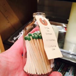 Pottery Barn - Love the little match bottles!