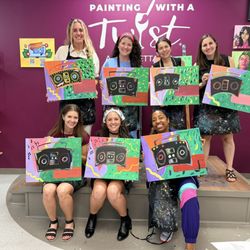 Group photo of finished work