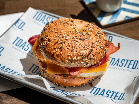 TOASTED. Bagels & Coffee by null