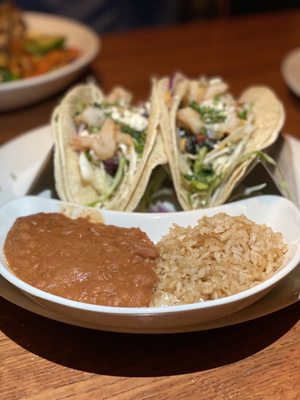 Photo of 3 Squares Restaurant - Maple Grove, MN, US. Shrimp Tacos