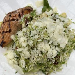 Shaved Brussel Sprouts Salad