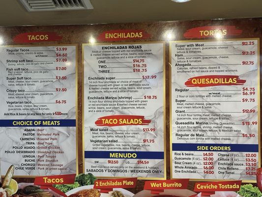 Menu photo 4 Taqueria El Carnaval Placerville, CA Menu photo 4 Taqueria El Carnaval Placerville, CA