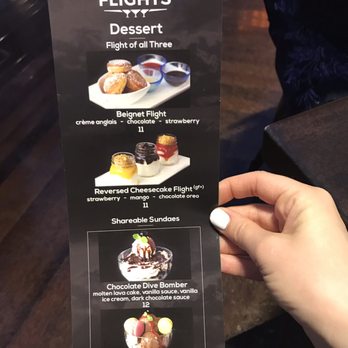 Flights - Dessert menu - New American Near Me - Las Vegas, Nevada Flights - Dessert menu - New American Near Me - Las Vegas, Nevada