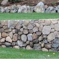 John's Landscape Services - Fieldstone wall