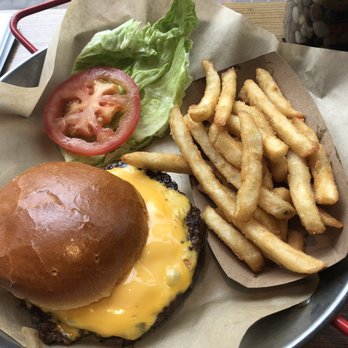 Sur Burger - Cheeseburger and fries. - Burgers Near Me - Monterey, California Sur Burger - Cheeseburger and fries. - Burgers Near Me - Monterey, California