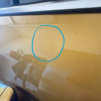 Horne Kia - Buff marks and a chip in the middle that was not there before I took it in. - Car Dealers Near Me - Gilbert, Arizona Horne Kia - Buff marks and a chip in the middle that was not there before I took it in. - Car Dealers Near Me - Gilbert, Arizona