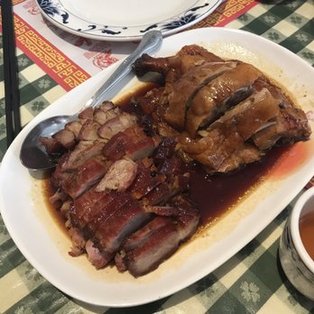 Full Key Restaurant - Roasted duck and pork combo, I liked the pork more (no bones) - Chinese Near Me - Wheaton, Maryland Full Key Restaurant - Roasted duck and pork combo, I liked the pork more (no bones) - Chinese Near Me - Wheaton, Maryland