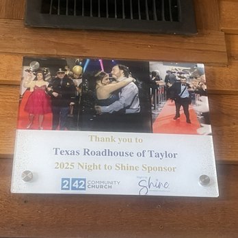 Texas Roadhouse - sponsored the SPED prom - American Near Me - Taylor, Michigan