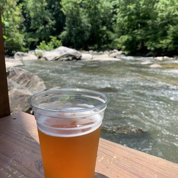 Chimney Rock Brewing - Good beer by the river at Hickory Nut Gorge Brewery - Breweries Near Me - Chimney Rock, North Carolina