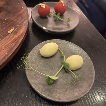 MAD - Waxy Olive with olive juice inside.  Not good - Spanish Near Me - Houston, Texas