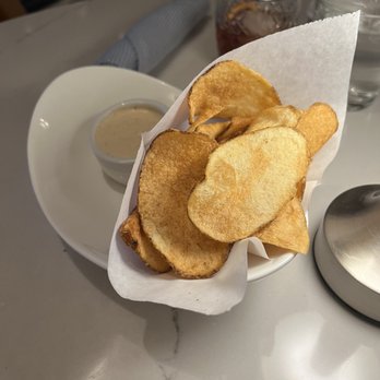 Silver Social - Dill pickle potato chips - New American Near Me - Washington, DC, District of Columbia