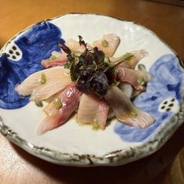 Hamachi carpaccio