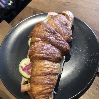 Cafe N One - Smoked salmon croissant - Desserts Near Me - Markham, Ontario Cafe N One - Smoked salmon croissant - Desserts Near Me - Markham, Ontario