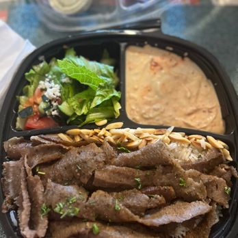 Maan's Mediterranean Grill - Gyro entree - Mediterranean Near Me - Oceanside, California