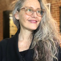 Luxe Optique - Alicia wearing Jacques Marie Mage.