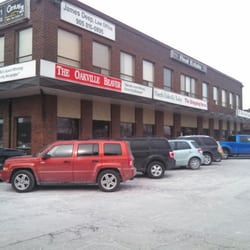 The Beaver - Front of Beaver offices building from parking lot. Front door is all the way to right side of picture.