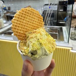 Pistachio Soft Scoop ($7.50)