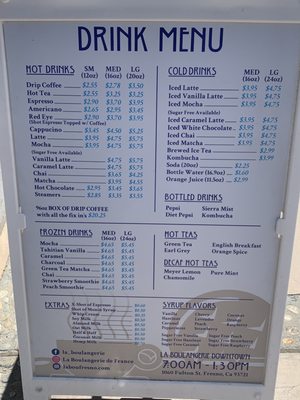 Menu photo 4 La Boulangerie Fresno, CA