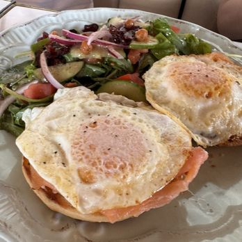 Sage Social Eatery - Smoked Salmon Bagel - Latin American Near Me - Covina, California Sage Social Eatery - Smoked Salmon Bagel - Latin American Near Me - Covina, California