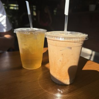Shady Coffee & Tea - Ice tea and an iced mocha - Coffee & Tea Near Me - Roseville, California