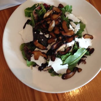 Pazzo - salad with roasted mushrooms and ricotta - Pizza Near Me - San Carlos, California Pazzo - salad with roasted mushrooms and ricotta - Pizza Near Me - San Carlos, California