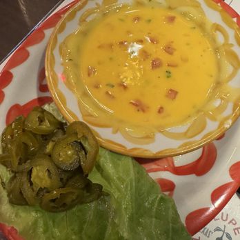 Lupe Tortilla Mexican Restaurant - Chile Con Queso 16 oz - Tex-Mex Near Me - Fort Worth, Texas