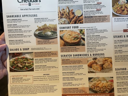 Menu photo 5 Cheddar's Scratch Kitchen Brooksville, FL